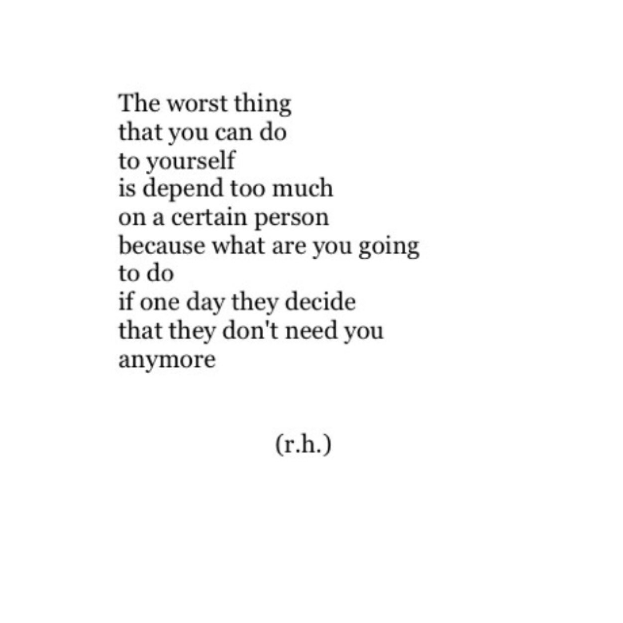 Suicide. Lost. No hope