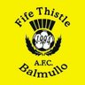 FifeThistleAFC's profile picture. Fife Thistle are a football team based in Balmullo, Fife and founded in 1994. They currently compete in the Kingdom of Fife Amateur Football League.