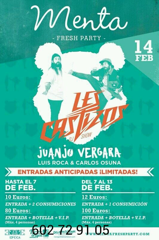 RRPP DE SALA EPOCA. LAS MEJORES FIESTAS ESTAN AQUI SIGUEME :) AUTOBUSES PARA LOS CARNAVALES DE CADIZ AQUÍ (602 72 91 05)