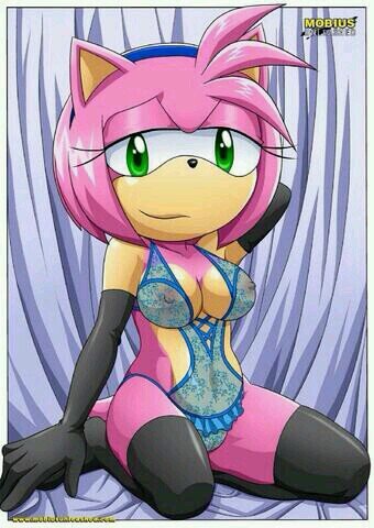 Hehe, i'm Amy Rose, nice to meet you. crushing on Tails