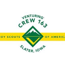 163Crew's profile picture. BSA Venturing Crew in the Mid-Iowa Council (https://t.co/msnLLatyhT). We enjoy high adventure outdoor activities.