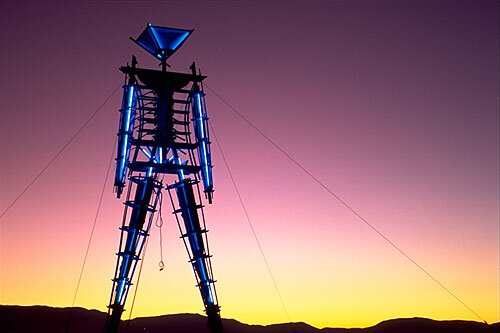 Daily Flame on Burning Man.