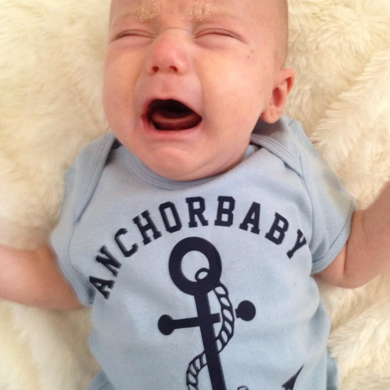 Anchorbaby! is Jordan Bates, Ian Brennan, Brian Henderson, Mike Kurtz, Rose Marziale, Collin Murphy&Ally Ruddy. Birthed by Johnny Meeks, coached by Anthony Gioe