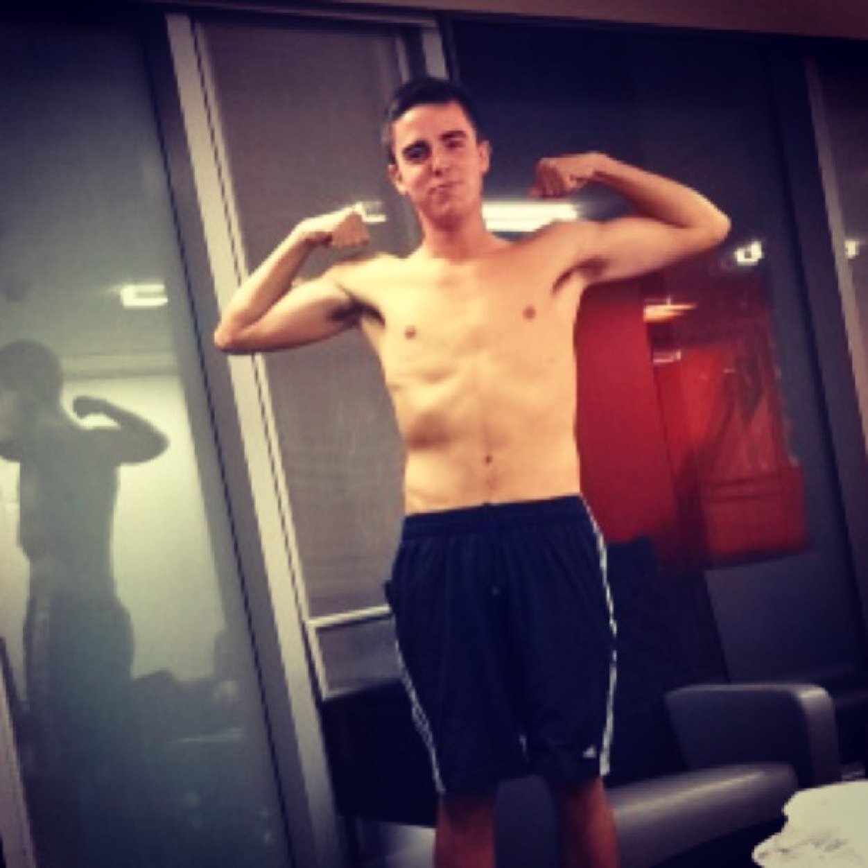 Up and coming frat star. I fuck em then duck em. #TotalFratMove