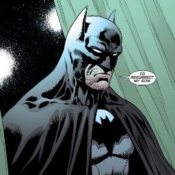 Dark Knight. Detective.  throwing Batarangs, and keeping the streets of Gotham clean