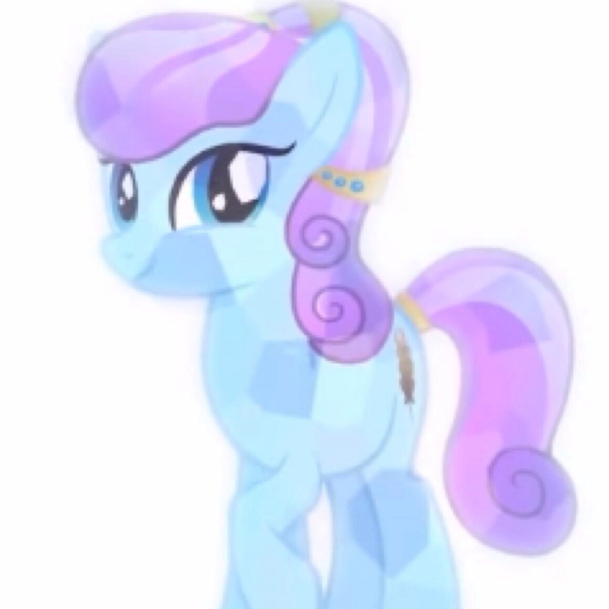 I am Crystal Leaf and I am a Crystal Pony