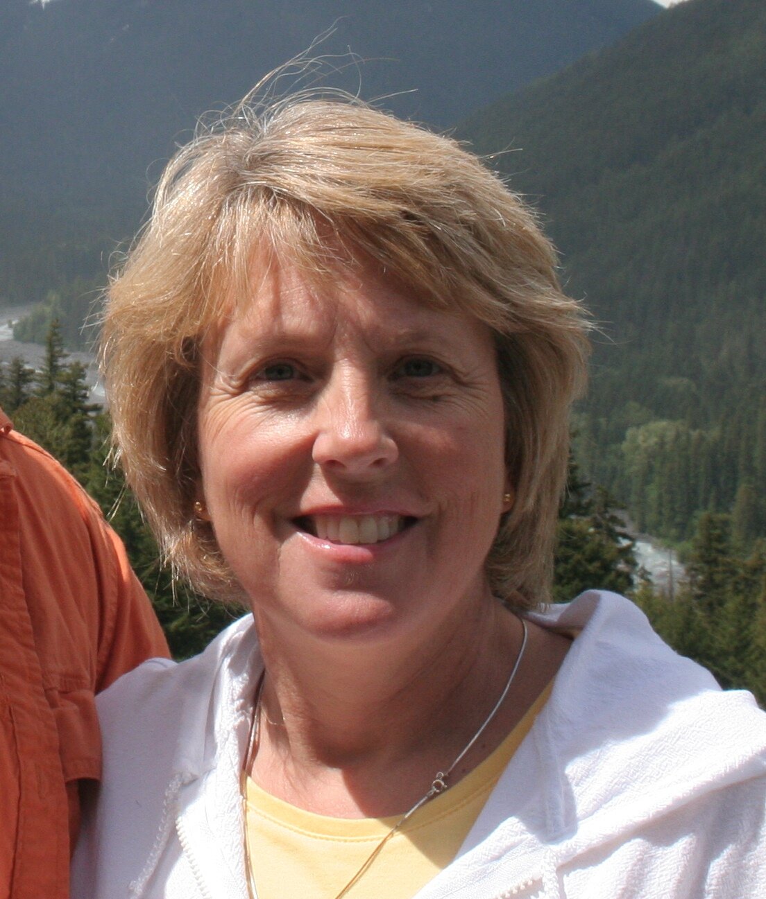 Family: Husband (Bill), 3 Children (Kate, Eric, and Erin). Employment: 7th grade math teacher. Interests: biking, hiking, camping, photography