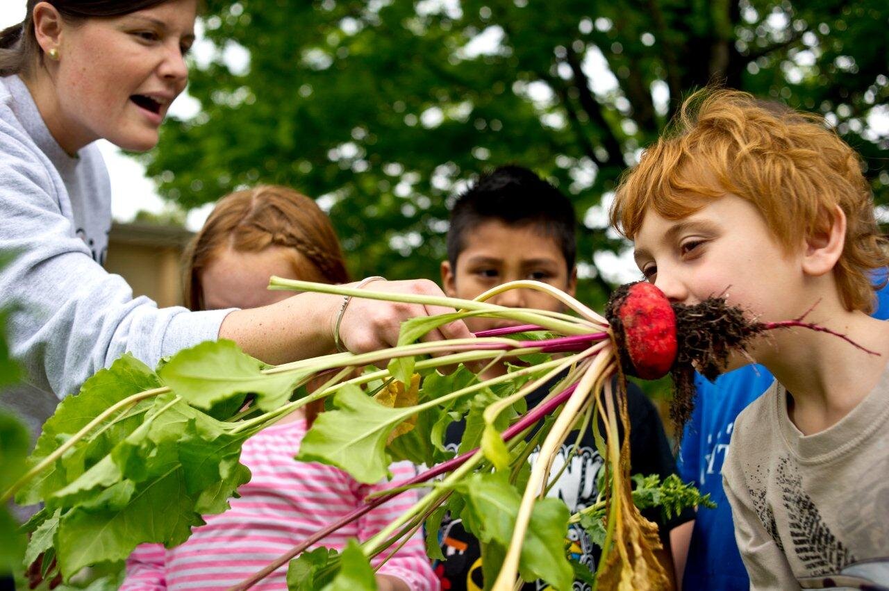 We're a non-profit organization dedicated to improving children's health and wellness through promoting healthy eating and physical activity!