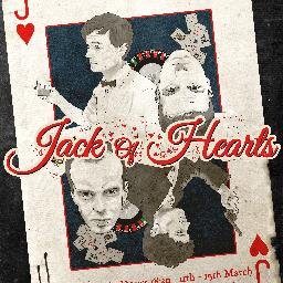 Act One presents Jack of Hearts, an original play written by Rob Maddison, 11th-15th March, YMCA Theatre Cardiff
