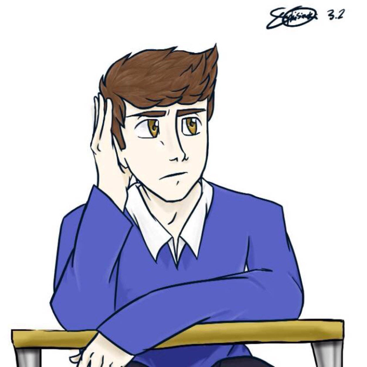 So I'm the awkward English kid... ((GMT))