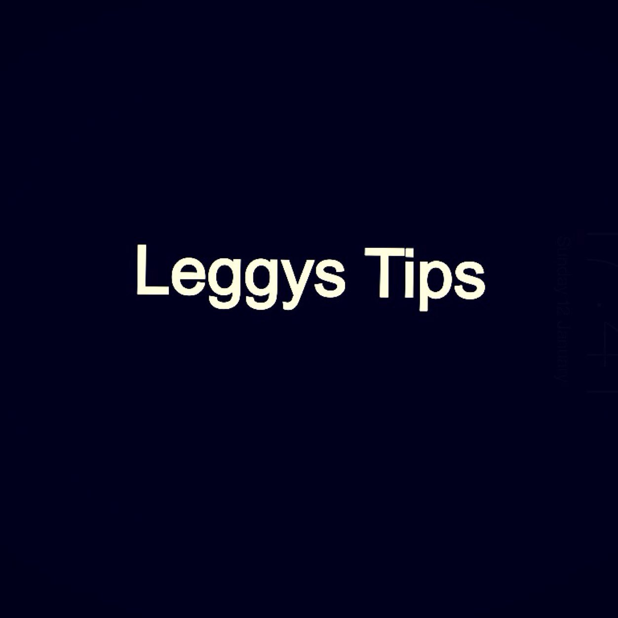 Amateur Betting account with weekly tips and advice on all things Football.