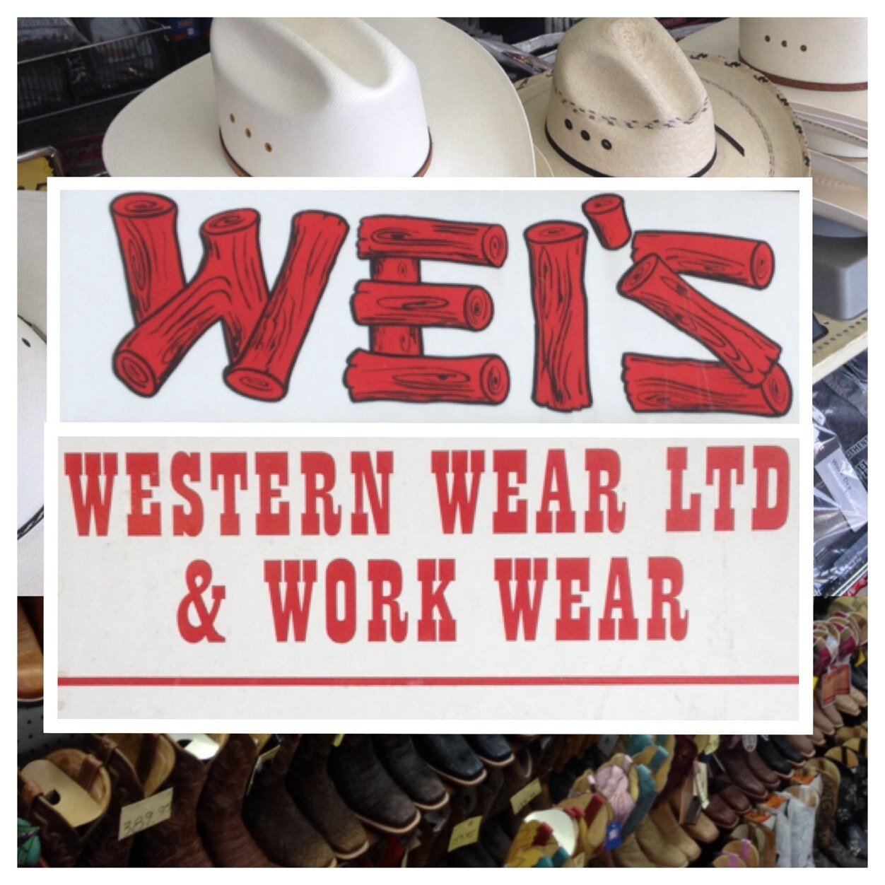 Red Deer's fav Work & Western wear for nearly 60 yrs. Also safety clothing, ladies/kids fashion, tack,head & footwear. 2 locations - Downtown & Venture Plaza N.