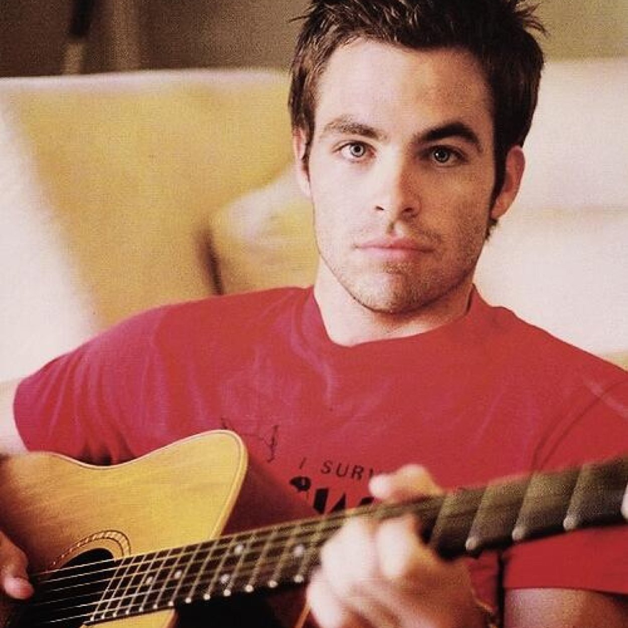 _Chris_Pine_'s profile picture. Actor in things like Star Trek. I play guitar sometimes. RP account. Single.