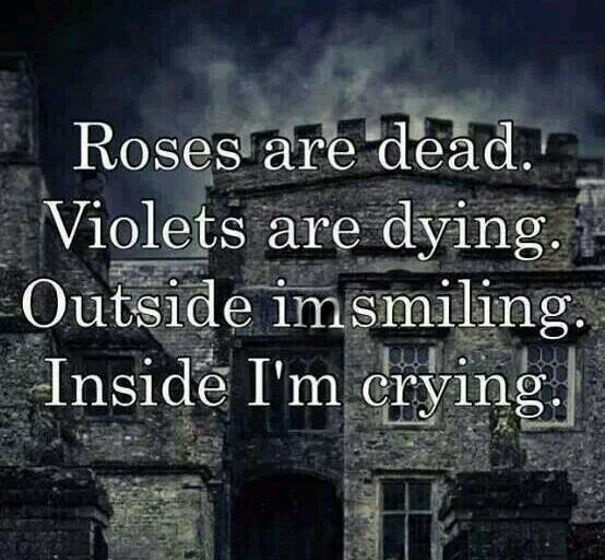 This is what's really on my mind, Sadness.