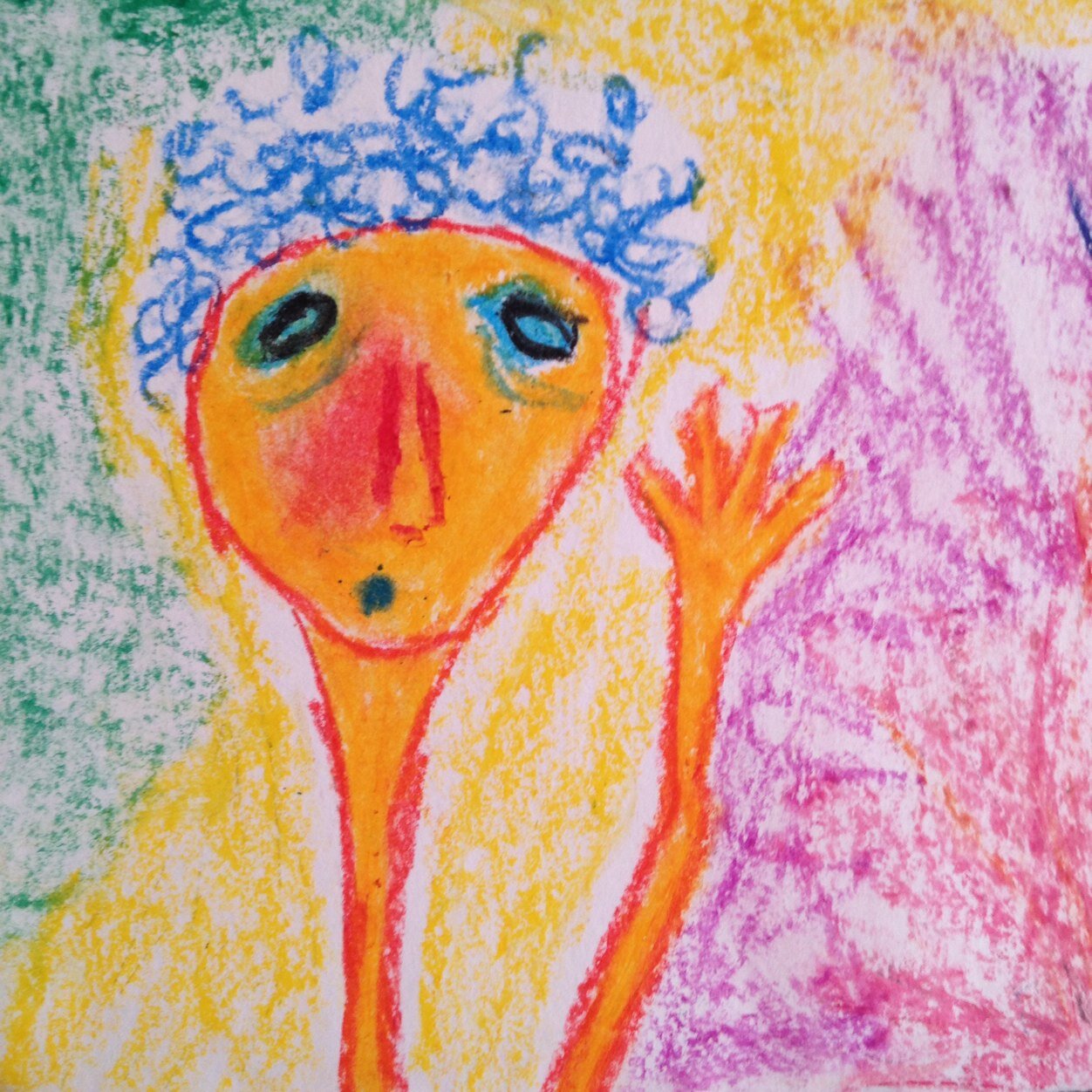 in the midst of either a spiritual awakening or a teenage crisis