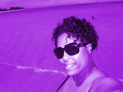 MsBAMBeezy's profile picture. Mad cool techie type lady