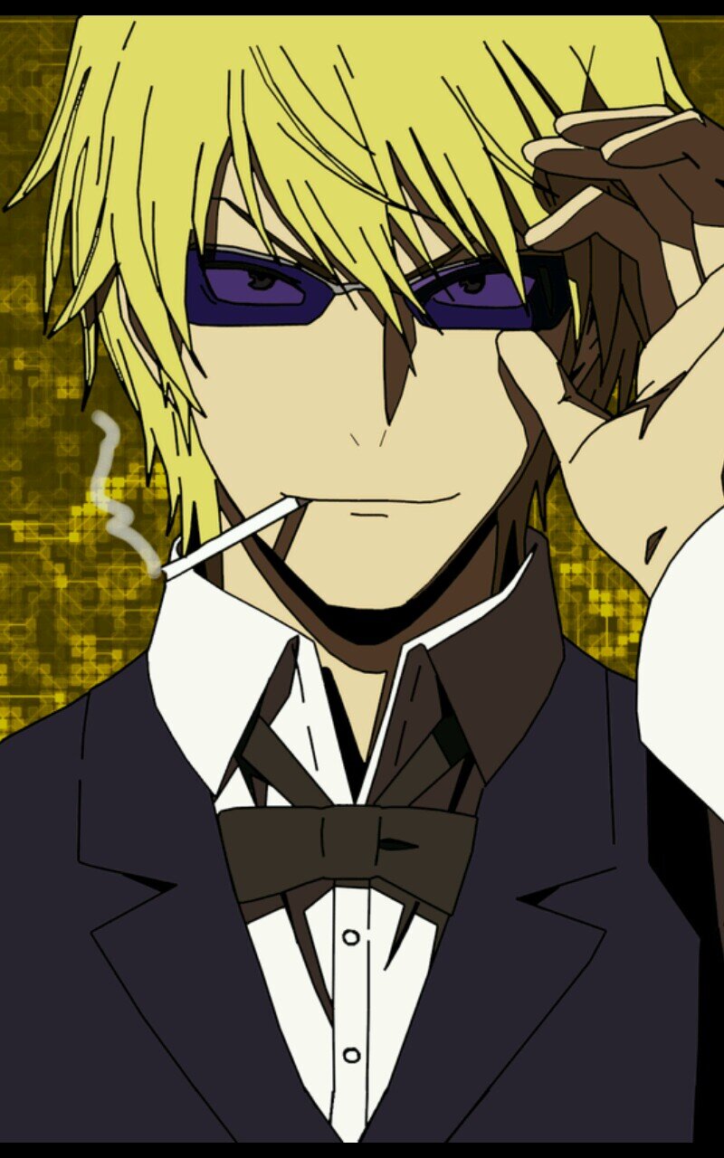 That bastard Izaya thinks he's so damn cute.
