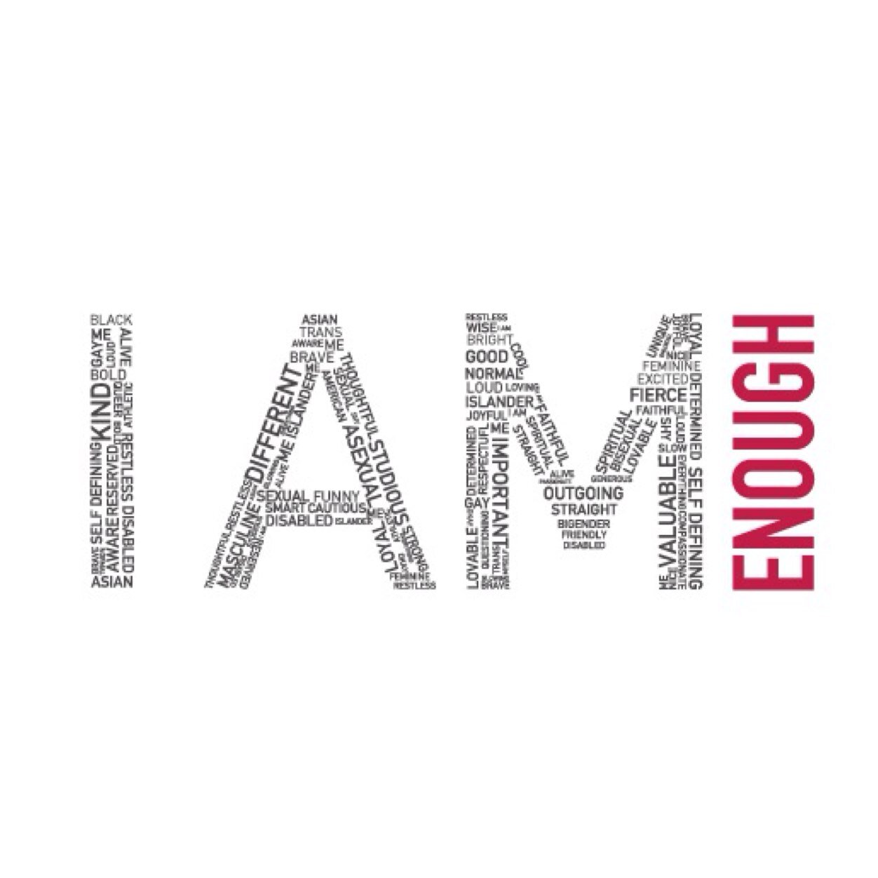 IAmEnoughUconn's profile picture. I Am Enough: A Liberation Campaign | Redefining beauty | Liberating mind, body & soul | Join the conversation! | #UCLiberation | #LiberationoftheDay | #LOTD