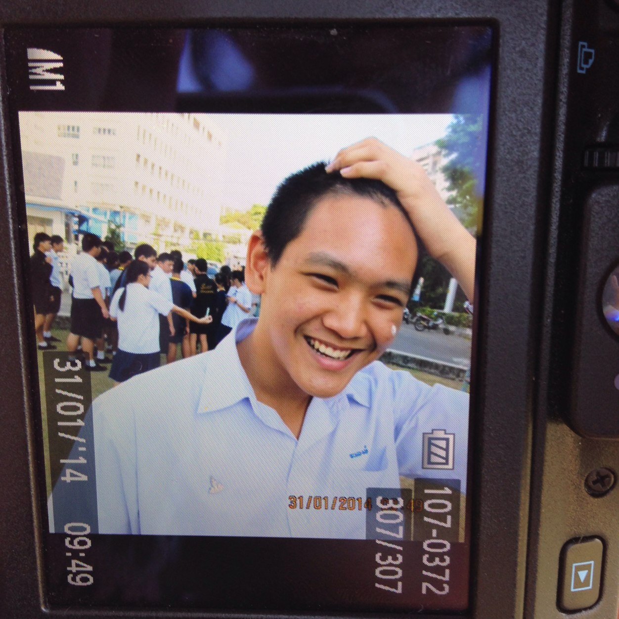 Know me the heart , not the apperance Praram 9 kanchanapisek 13# , The President of Student at Demonstration School of Ramkamheang University 38#