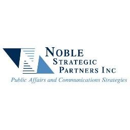 NobleStrategic's profile picture. Noble Strategic Partners is a full-service public affairs firm specializing in media relations, communication strategies, ally recruitment & coalition building.