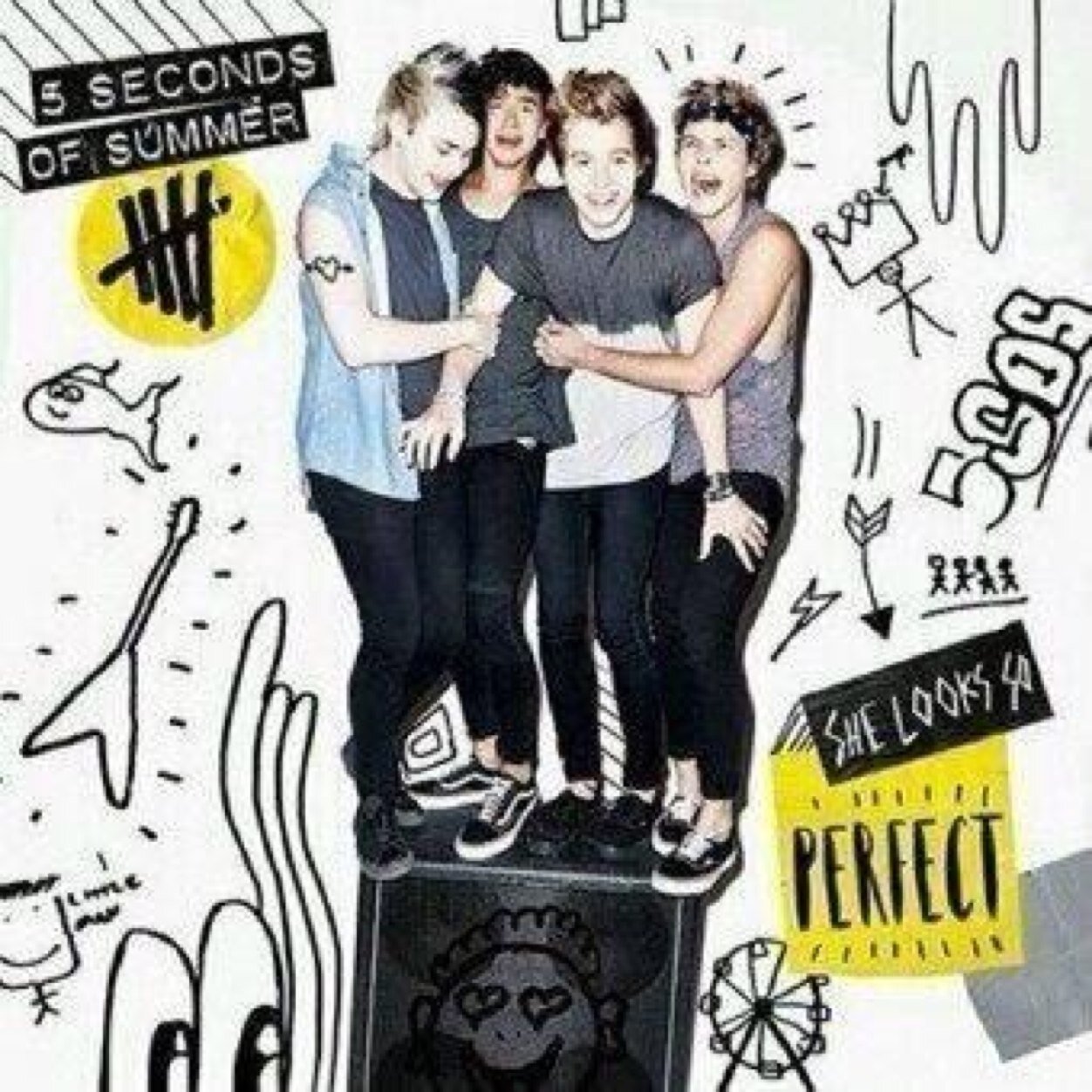 I whispered something in her ear that I just can't repeat