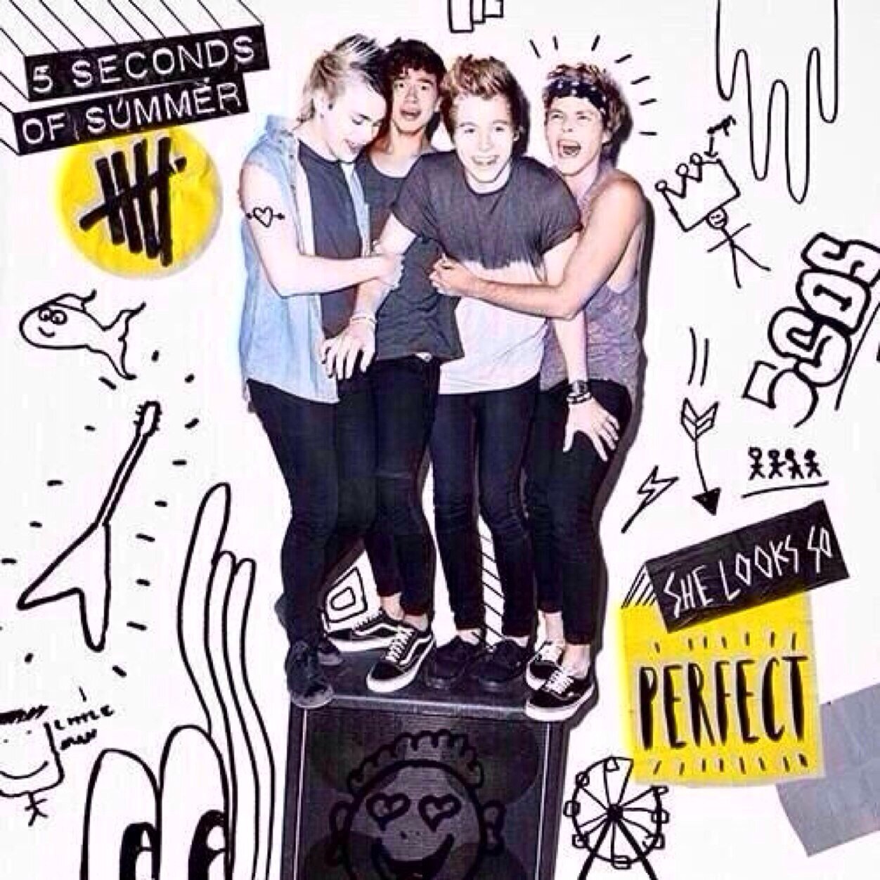 4 girls that have a thing for 4 aussie boys who may or may not be in a band