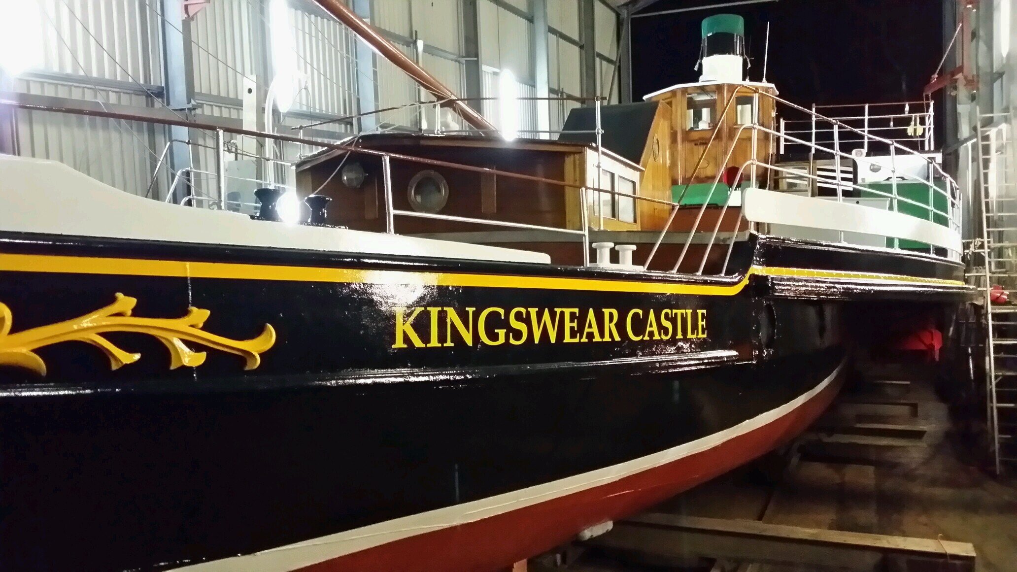 Captain richard swinglehurst...p.s kingswear castle skipper, river dart(Britain's last coal fired paddle steamer )