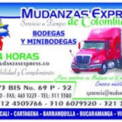 Transporte de Mudanzas y Bodegas en toda Colombia
(1) 225 44 90- 310 607 95 20 - 314 288 48 89