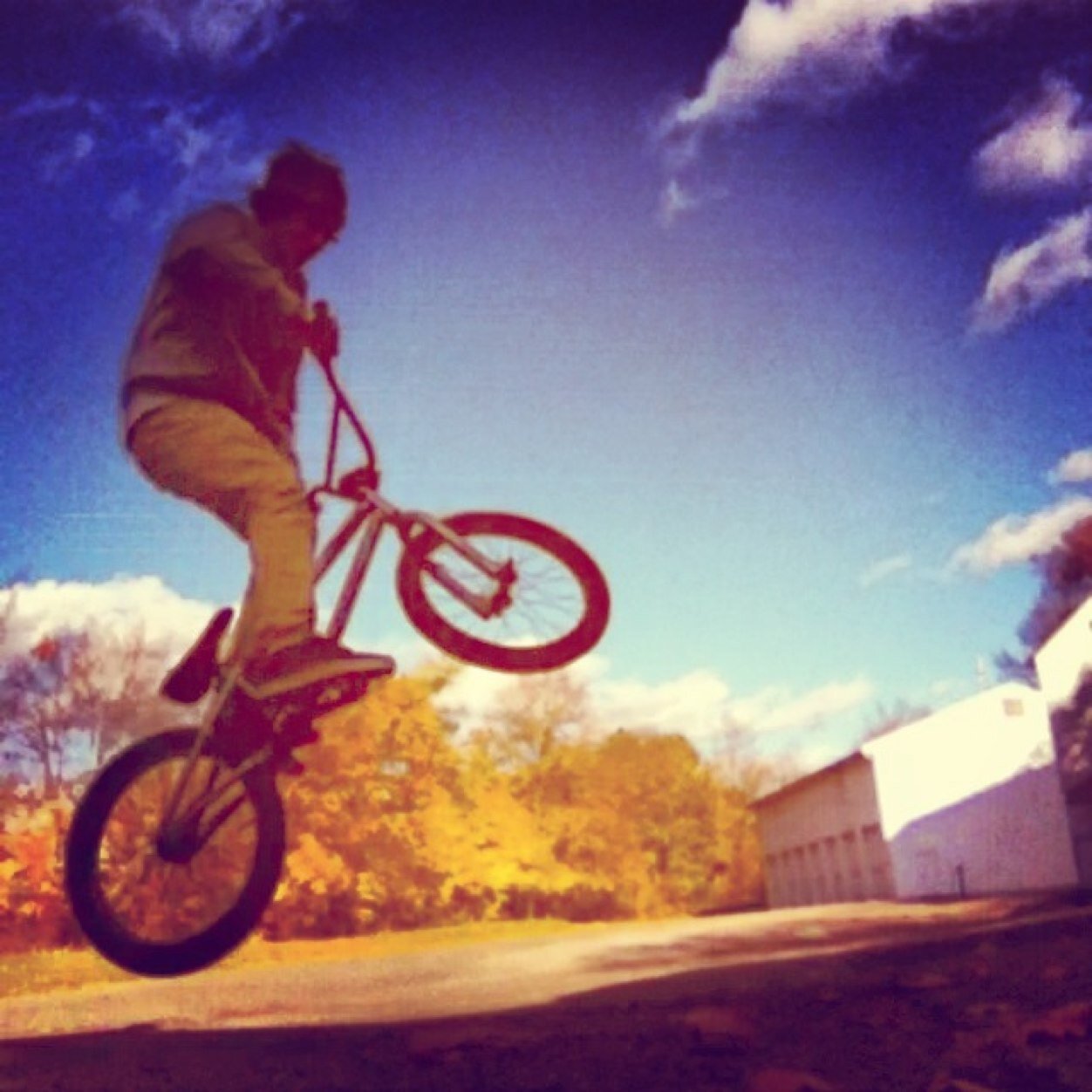 Hi, my names Nate and I ride bmx for AXO!