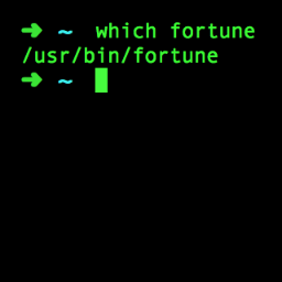 usr_bin_fortune's profile picture. 0,30 * * * *