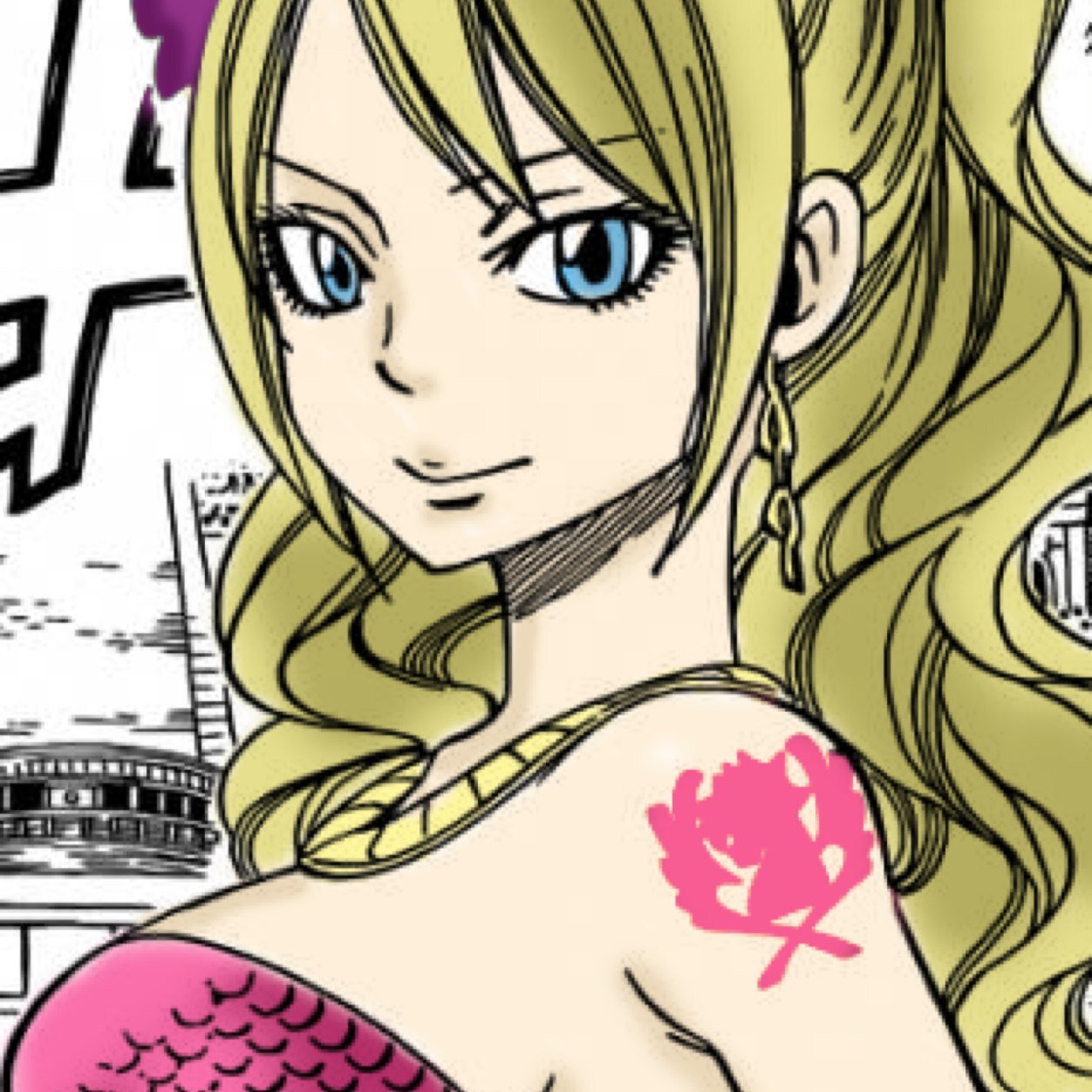 I may just be another pretty face, but I won't hesitate to bring you down for the sake of my guild. | Transformation Mage of Blue Pegasus | Beauty 美 |