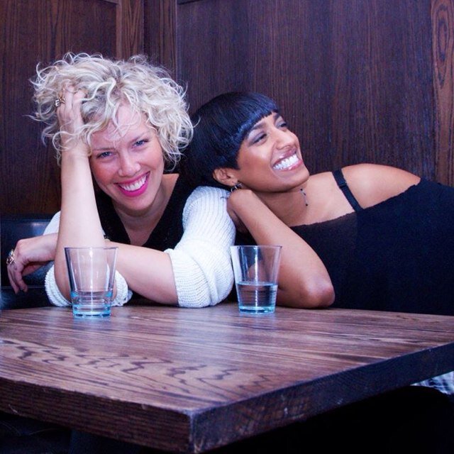 Two girls. Two opposite worlds. Two musical storytellers colliding. @alicejocelyn & @lisajuliejacobs