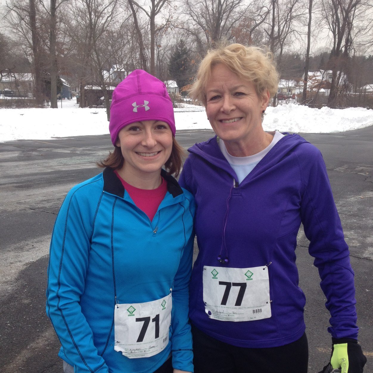 Runner with a healthy dose of hometown pride