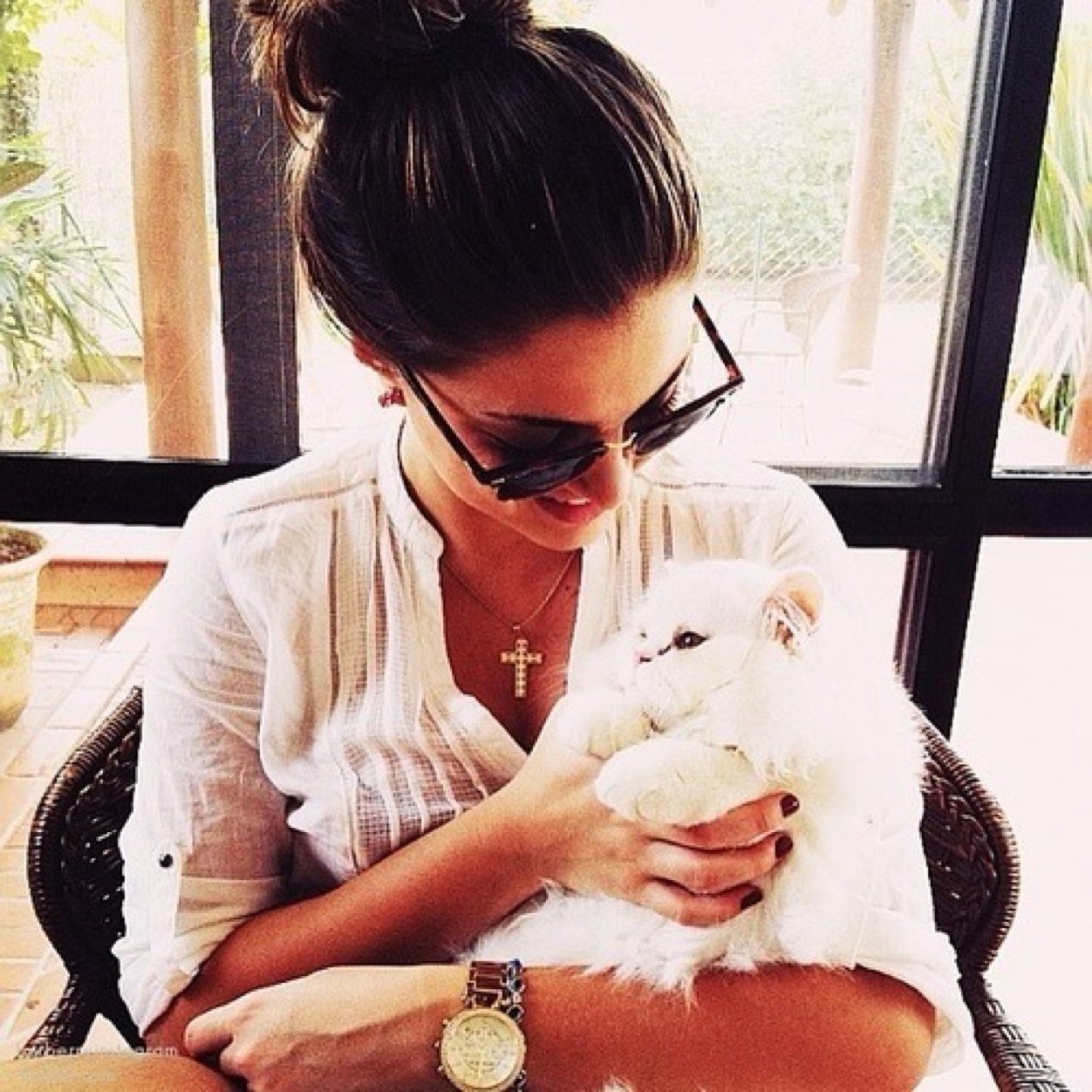 Lazy & independent, just like a cat. #CatLady