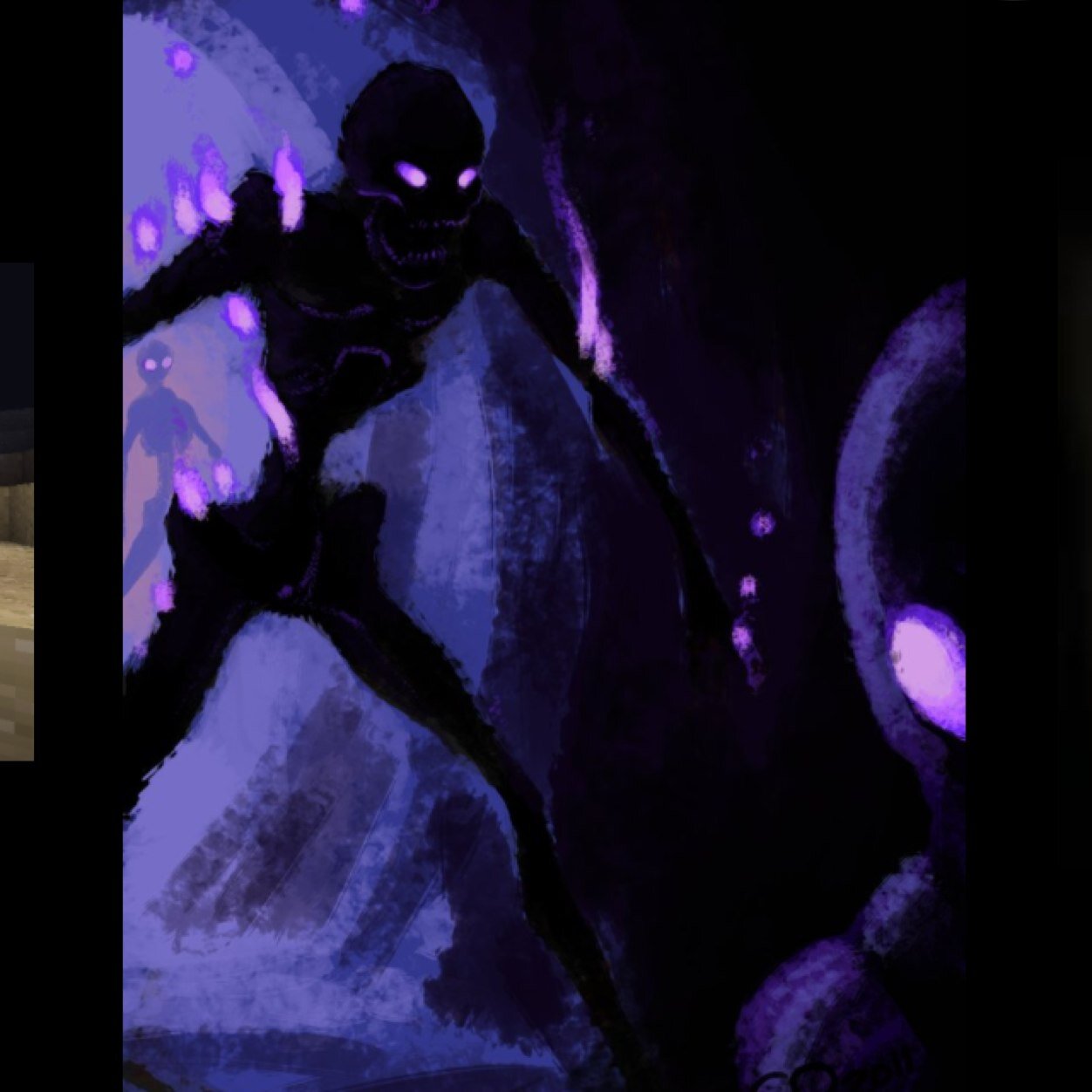 i like minecraft and endermen