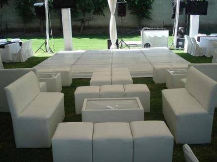ALQUILER DE SALAS LOUNGE, BARRAS MOVILES, MESAS, SILLAS LUCES SONIDO D.J, MOZOS, BUFFET  BARMAN ETC.  TELEF. FIJO 4016616  CEL.946582206