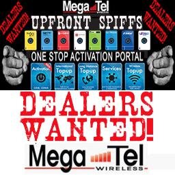 Master Dealer w/ Upfront Spiffs/Residuals, Ntelos and Frawg Wireless, SImple Mobile, Net10, Spot, Ultra, RedPocket, Tel Cel. Page Plus, H2O & SafeLink WIreless.