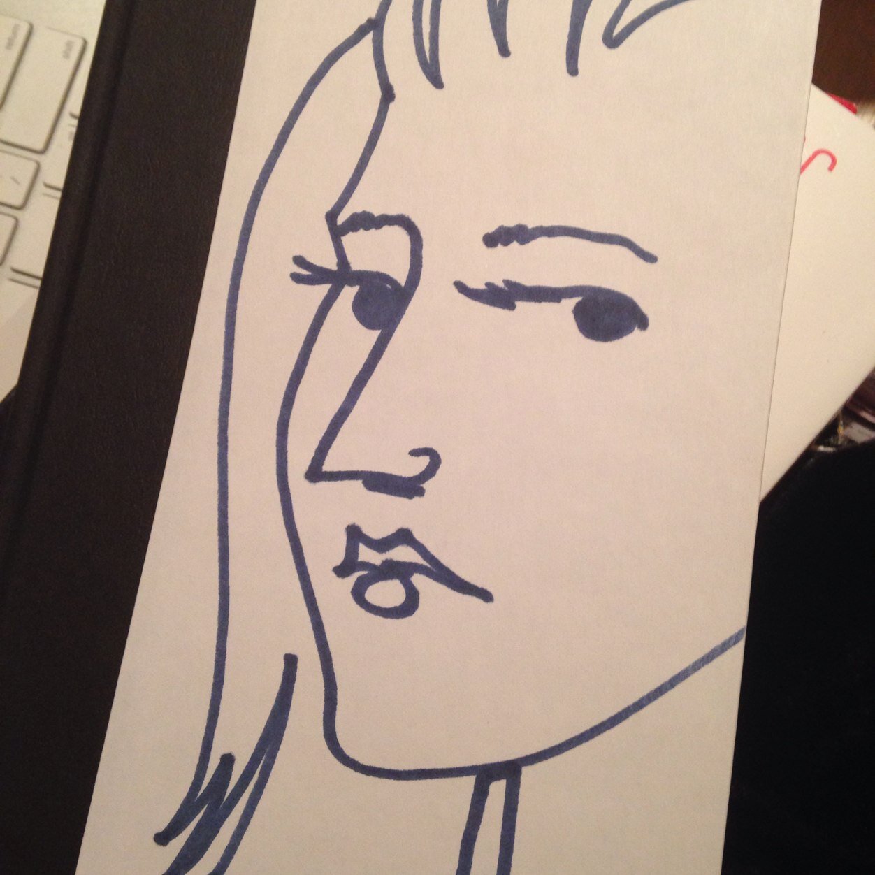 Marketing executive. From an art and gardening family; married into a food family. Profile portrait by Ruben Toledo.