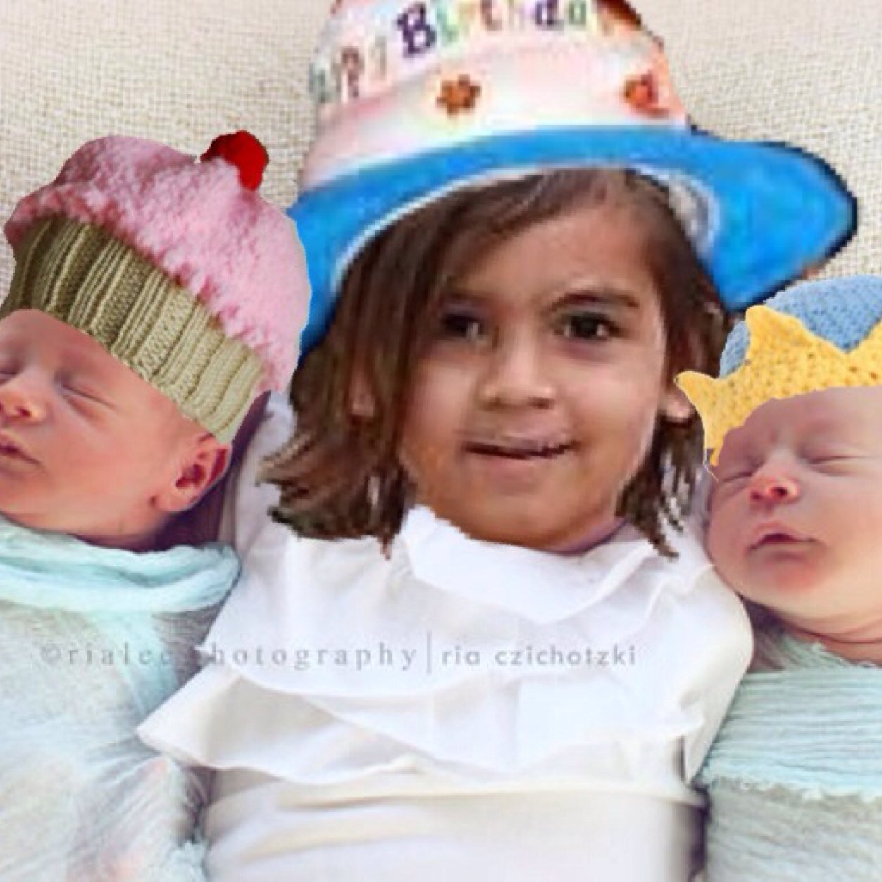 4, NY with my mommies Brittany and Santana. Uncle Bretty is cool. Tio Danny is a stud and Auntie Haley is beatuiful