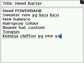 Need powerbank,tongsis,sweater,kemeja,new balance