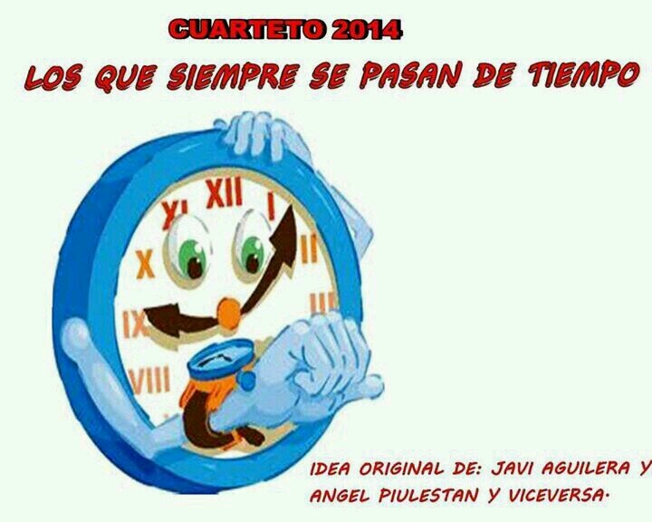 Twitter Oficial del cuarteto de Javi Canijo y Ángel Piulestán.Primer Accisit en el COAC 2013 con Los Polivalientes
