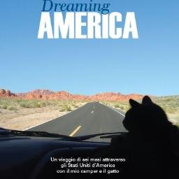 Il libro tratto dal viaggio di sei mesi attraverso gli Stati Uniti d'America con il mio camper e il gatto