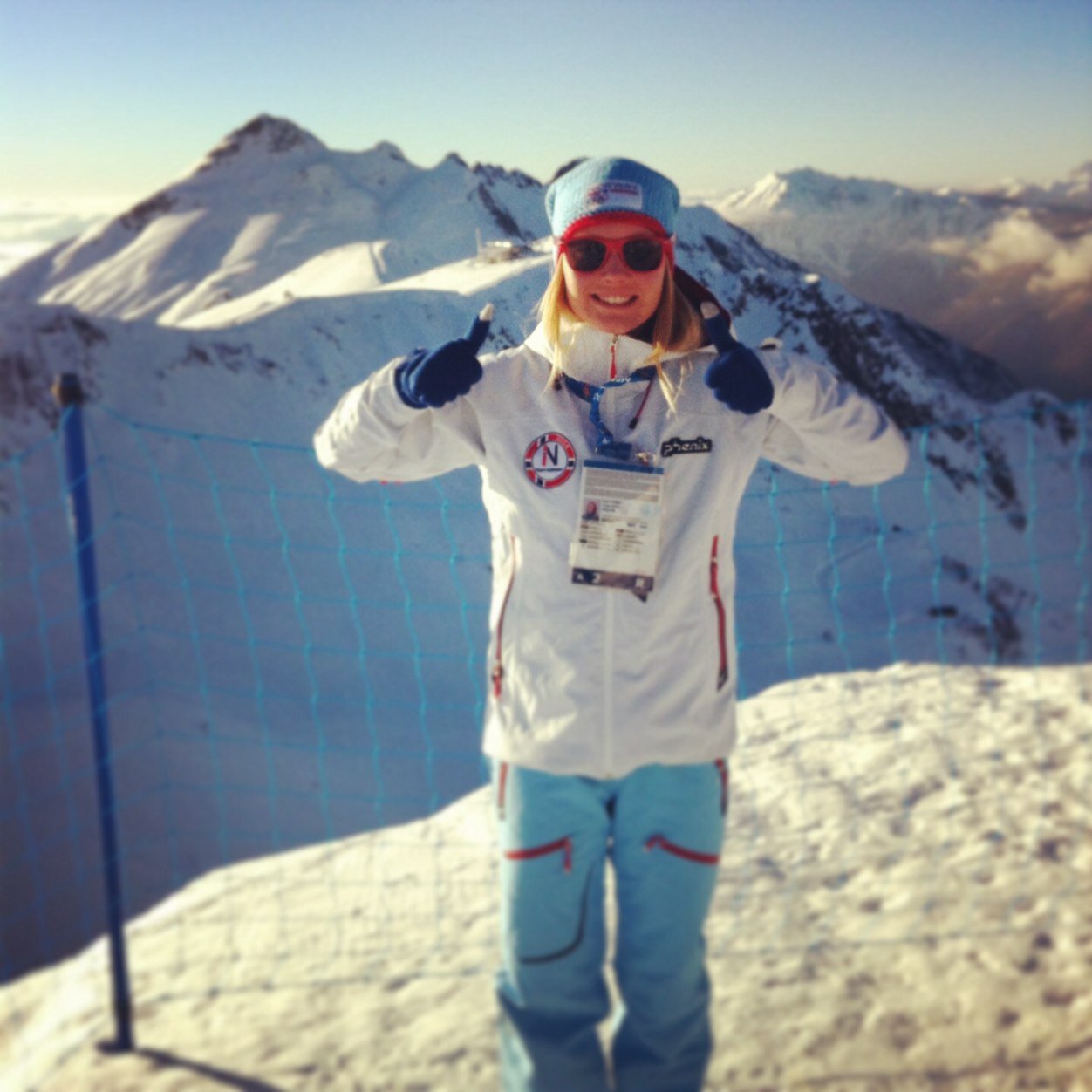 Norwegian female skijumper, born in Hernes, live in Lillehammer