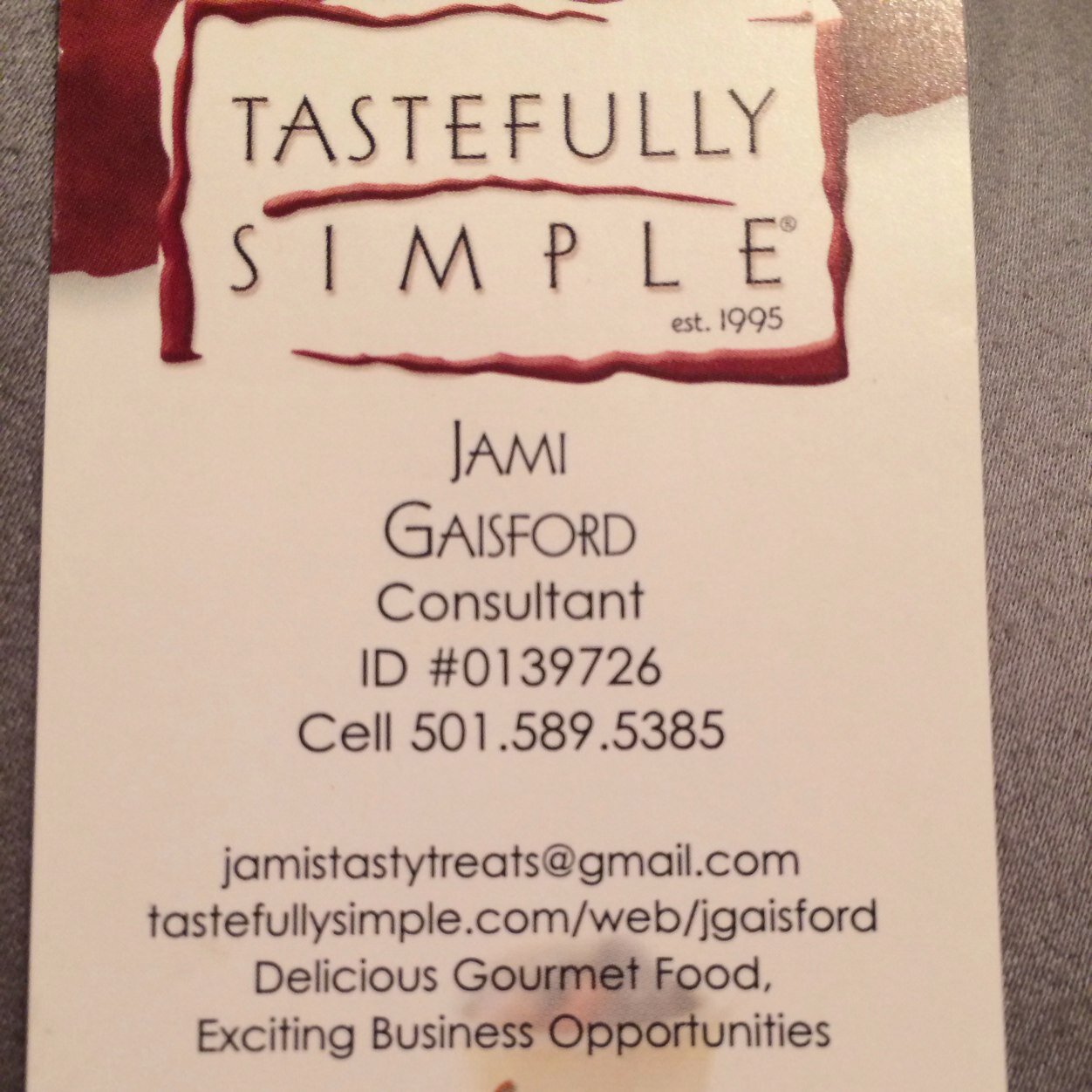 JG_tstfllysmpl's profile picture. Tastefully Simple has your meal time solutions for every family type! All of our products take two indgredients or less make! Contact me for more info.