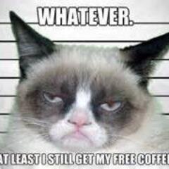 GrumpyBaristas's profile picture. We've all been there.