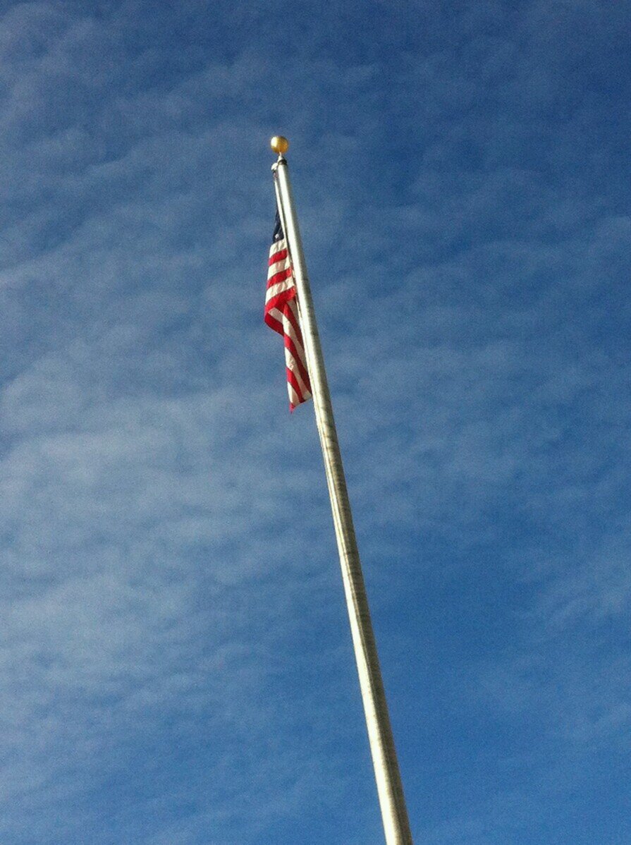 Tweet us your pics of Centennials Flag Pole