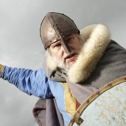 We are a married couple with Steve being a Chartered Architect, We run our own business and have a BIG interest in Viking Reenactment.