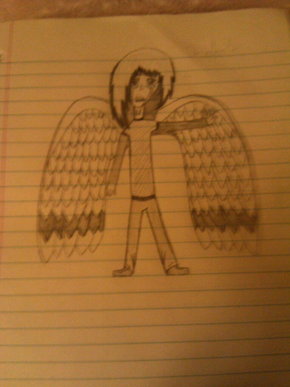 NO! i'm not dead! stop saying that! #Alone #InTheArmsOfAnAngel