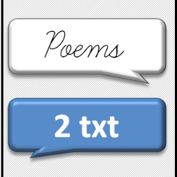 Poems2txt's profile picture. Poems for lovers via texts