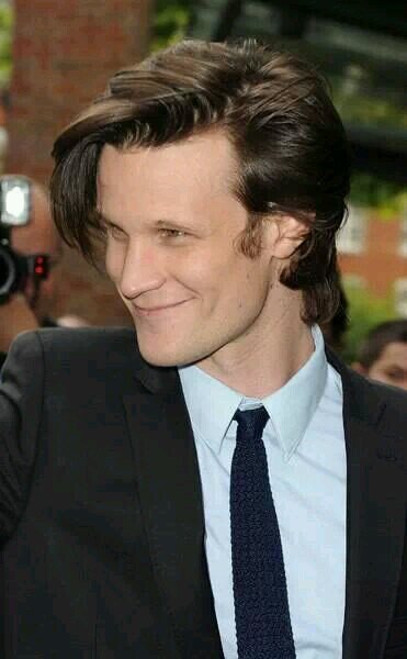 I am the Eleventh Doctor. My name is my secret. Im a madman with a box. I love to hold hands, hold mine?